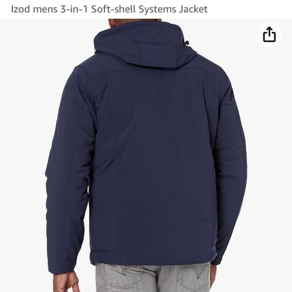 NWT Mens small IZOD winter jacket - Picture 2 of 14
